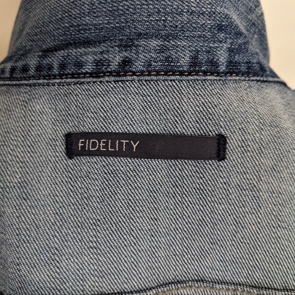 Fidelity Ryder Vintage Wash Denim Jacket XL like new! - Picture 13 of 15